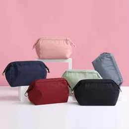 Cosmetic Bags 1 Pc Women Zipper Bag Solid Color Female Makeup Travel Toiletry Beauty Organizer Kosmetyczka