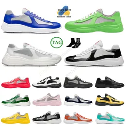 Scarpe da ginnastica da uomo Americas Cup Scarpe da ginnastica basse OG basse Classiche Brevetto di lusso con marchio Nero Bianco Rosso Fondo vintage Mocassini da donna da uomo Scarpe casual Sport