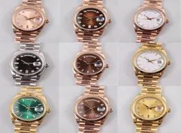 женские роскошные часы montre de luxe President DayDate Gold вечные часы с автоматическим механизмом Girl 2813 Нержавеющая сталь женщина fas7510603
