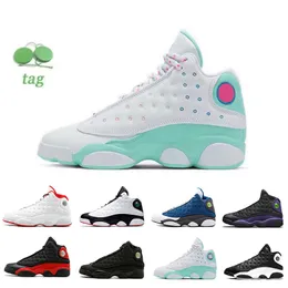 Kids Shoes Boys Girls Children Youth Toddler Basketball Sneakers Aurora Green Black Cat Bred Court Purple Flint Reverse He Got Game History Of Flight