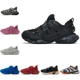 Shoes Casual Designer Track 3.0 Sneakers Luxury Brand Trainers Triple Black White Pink Blue Orange Yellow Green T.s. Gomma Tracks Men Women Sports Shoe Size 35-46