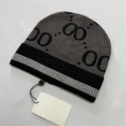 Beani caps mode högkvalitativ beaniefashion män damer brev designer hatt rutig stickad skalle vinter beanie yy