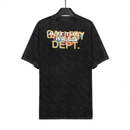 Galleries DEPT Harajuku 23SS Spring Vintage Washed Letters Printed ART THAT KILLS Logo G T Shirt Loose Oversized Hip Hop Unisex Short Sleeve Tees C002