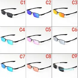 2023 Nya modepolariserade solglasögon utomhus Eyewear Men Sun Glasses Sport Women Lugplate Style With Box