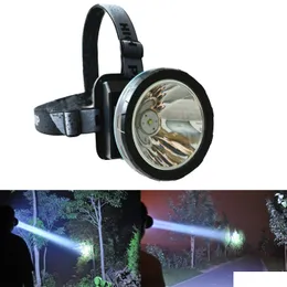Kopflampen U2T6 30W Tunning Super Bright Headlamp Wiederaufladbare LED-Taschenlampe für Bergbau Cam Wandern Angeln Scheinwerfer Drop Lieferung Li Dhhpi