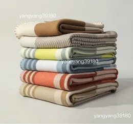 5 color Yellow Blankets Wool H Matching Blanket Same as Shop Thick Home Sofa Good Quailty 90% WOOL 10%cashmere