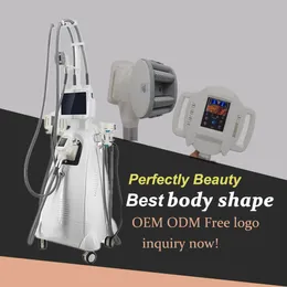 Beauty Salon Vacuum Cavitation V9+V10 Body Shaping Device With RF Skin Lift And Face Massage Roller Lymphatic Detox System Beauty Equipment