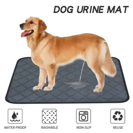 Kennels Pens Pet Pee Mat for Dog Arwashable امتصاص الكلاب غير القسيمة Diaper Training Cover Travel حماية لوازم السجاد 230915