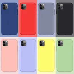 Cheap Classic Liquid Silicone Phone Case For iPhone 13 12 11 Pro Max Mini X XR XS Max 7 8 6s Plus Shockproof Soft Case