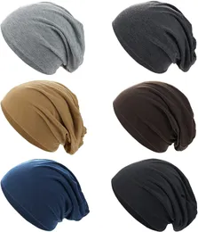 Beanie / Skull Caps 1 Pacote Slouchy Beanie Hip-Hop Macio Leve Running Beanie Adulto Anão Chapéus Chemo Cap para Homens Mulheres Respirabilidade 230914