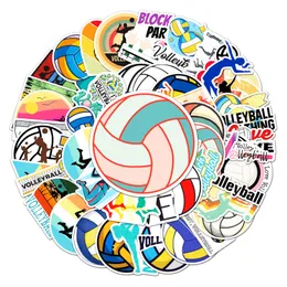 50PCS Cartoon Volleyball Kreatywny graffiti Naklejki Pvc Hacuer Waterproof DIY Dekoracja osobowości