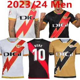 Alta calidad 2023/24 Rayo Soccer Jerseys ISI BEBE TREJO VALENTIN ALVARO GARCIA Local Away 3ro 2023 2024 Camisetas de fútbol Uniformes de manga corta