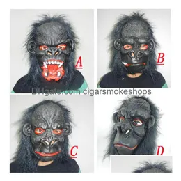 أقنعة الحفلات Eco-Latex Animal Mask أغطية رأس احتفالية لعيد الميلاد كرنفالات عيد الميلاد إسقاط توصيل المنزل مستلزمات حديقة DHHCS