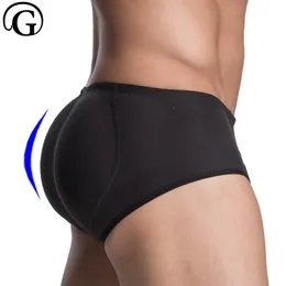 Mäns kroppsformar Prayer Butt Lifter Shaper Men Enhancer Control Panties Sillicon Inserts Underwear 230914