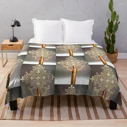 Blankets Pretty Fine Cross Throw Blanket Anime Loose Decorative Sofa