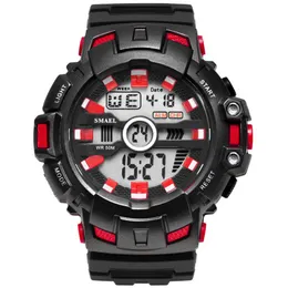 Pulseira led digital waches relógio de luxo masculino relógios militares alarme relogio montre1532b relógios masculinos esporte impermeável316i
