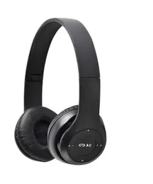 سماعات الهاتف الخليوي ستيريو P47 سماعات الرأس 5.0 سماعة Bluetooth قابلة للطي ألعاب رياضية لدعم سماعة الأذن لذاكرة TF Huawei L230914