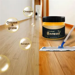 New Organic Natural Beeswax Paste Wood Polishing Furniture Floor Surface Finishing Leather Maintenanc Accessory Wood Seasoning Bee173S