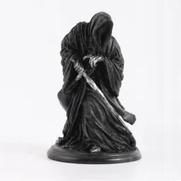 Objetos decorativos estatuetas cavaleiro das trevas bruxa rei resina estátua ringwraiths modelo figura decoração para casa coleção artesanato ornamento 230914