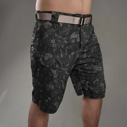 Summer Men Cargo Shorts Tactical Short Pants casual sports Bermuda shorts for men Men's Outdoor Clothes Hunting Fishing