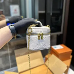 5A handväska lyxig designer väska axel handväskor l kvalitet hög mode kvinnliga plånböcker koppling totes crossbody vintage mini box väskor damer handväska