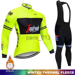 Andere Bekleidung Fahrradbekleidung Sets 2023 Pro Winter Thermal Fleece Fahrradbekleidung Set Langarm Fahrradbekleidung MTB Fahrradbekleidung Maillot Ropa Ciclismo FahrradsetH