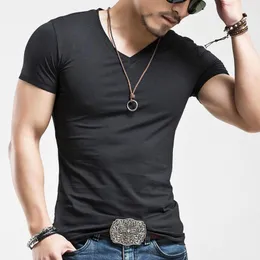 Men's Suits A2332 Short Sleeved Men T-Shirt Black Tights Man T-Shirts Fitness For Male Clothes