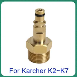 Water Gun & Snow Foam Lance High Pressure Washer Hose Adapter M22 Pipe Quick Connector Converter Fitting For Karcher K-series318Z