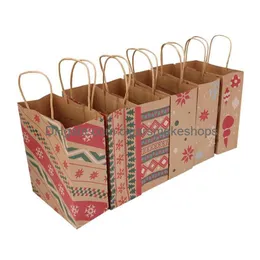 Wrap Prezent Świąteczne Kraft Printed Torby - Bolorf Totes for Prezent