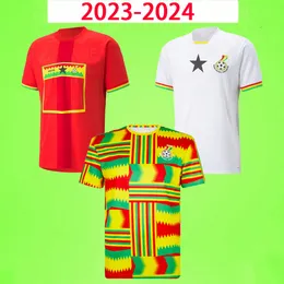 23/24 Ghana Soccer Jerseys THOMAS National Team J.AYEW WILLIAMS KYEREH SULEMANA KUDUS LAMPTEY SAMED AIDOO Training Uniform Football