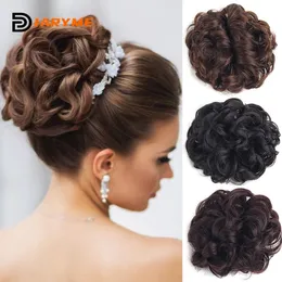 Syntetyczne peruki Kobiet Synteza Peruków Kurwy Chignon Klip włosów we włosach Kobiet Sairpiece Clip Fryzury Peruki Hair Akcesoria dla kobiet 230914