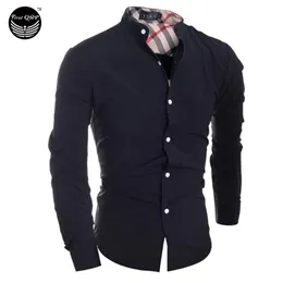 Цельно-2016 Мужская модная мужская рубашка, классическая клетчатая рубашка Camisa Masculina, рубашка с длинными рукавами, мужские рубашки, мужская рубашка XXL285y