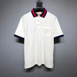 T-shirts pour hommes Polos T-shirt rond col grande taille brodé et imprimé style polaire vêtements d'été avec street pur coton 222ed23