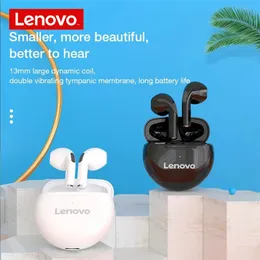 Lenovo HT38 TWS EARENHONELO PONELHO sem fio fone bluetooth fones de ouvido AI Mini fone de ouvido duplo Redução de ruído HiFi Estéreo Earbuds 2024 00