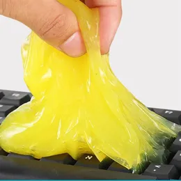 Car Sponge 100PCS 60ml Super Auto Cleaning Pad Glue Powder Cleaner Magic Dust Remover Gel Home Computer Keyboard Clean Tool267F