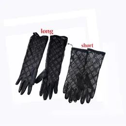 women long Lace Bride Bridal Wedding Gloves Crystals Wedding Accessories five Fingerless Wrist Leng no box279O