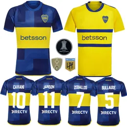 2023 2024 Boca Juniors Soccer Jerseys Home Away Third 22 23 Barco Medina Cavani ROJO Campeon Copa Argentina Football Shirts