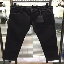 Новейшие дизайнерские поступления. Мужские джинсы. Дизайнерские черные брюки. Повседневные мужские брюки. Высококачественные джинсовые брюки High Street Biker Luxyrys. Размер W28281d.