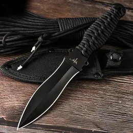 Sharp, high hardness field survival knife Exquisite self-defense outdoor survival knife tactical straight knife