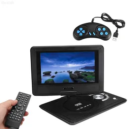 DVD VCD Player 9 Inch HD TV Portable DVD Player 16 9 LCD Screen 234x480 Image Resolution CD Game TV Player USB Radio Adapter DVD Players L230916