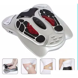 Slimming Belt Electric Foot Masr Far Infrared Heat Anio Electromagnetic Points Reflexology Feet Mas Hine Ems Pad Care Drop Delivery He Dhzow