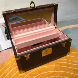 Designer Taschen Boxen Boite Bouteilles Leder Uhrenbox 8 Herrenuhr Organizer Schmuck Aufbewahrungsbox Mode Damen Ringe Tablett Cosmet330I