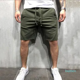 2021 Yaz Şortları Pantalones Düz Renk Çalışan Giyim Hip Hop Sports Boş Zaman Joggers Swearpants Shorts280Z