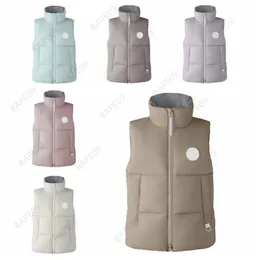 Winter Designer Down Vest Męska damska kurtka puffer płaszcza parku dla mężczyzn kurtki bez rękawów kamizelki kamizelki trzymaj ciepłe płaszcze