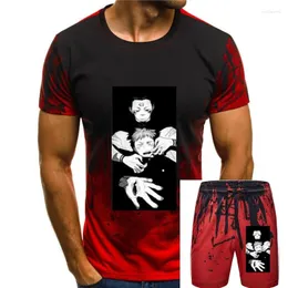 Tute da uomo 2023 Jujutsu Kaisen Sakuna Yuji Itadori Maglietta da uomo Kawaii Tops Cartoon T-shirt Karate Graphic Tees Tee Shirt unisex maschile