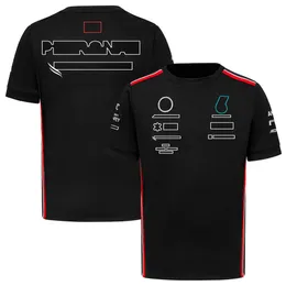 F1 Formel 1 Kurzarm-T-Shirt, Auto-Team-Kleidung, Fans, Freizeit-Polo-Kleidung 2023, das neueste Modell der Rennkleidung, lässig, Crew234V