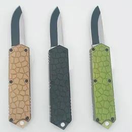 commercio all'ingrosso nuovo mini coltello da difesa coltello automatico lama leggera coltello pieghevole tattico Manico in alluminio