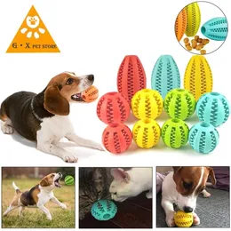 5cm 7cm 11cm animal de estimação melancia bola brinquedo cão interativo saltando borracha natural vazando limpeza dos dentes 220423243p