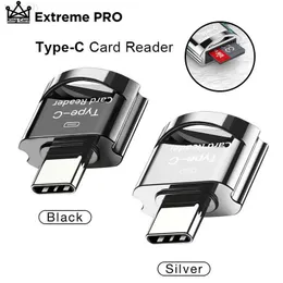 Leitores de cartão de memória de alta velocidade Micro TF SD Card para tipo-c leitor micro mini leitor de cartão TF qualidade superior Leitor de cartão de memória L230916