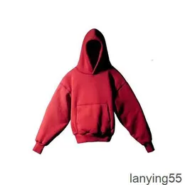 Men's Hoodies Designer Kanyes the Perfect Hoodie Wests Klein Blue Pullover Hoodys Tripartite Co-branded Men Hooded Jumper Yzys Fashion Mens and Womens 22TWWMPK9